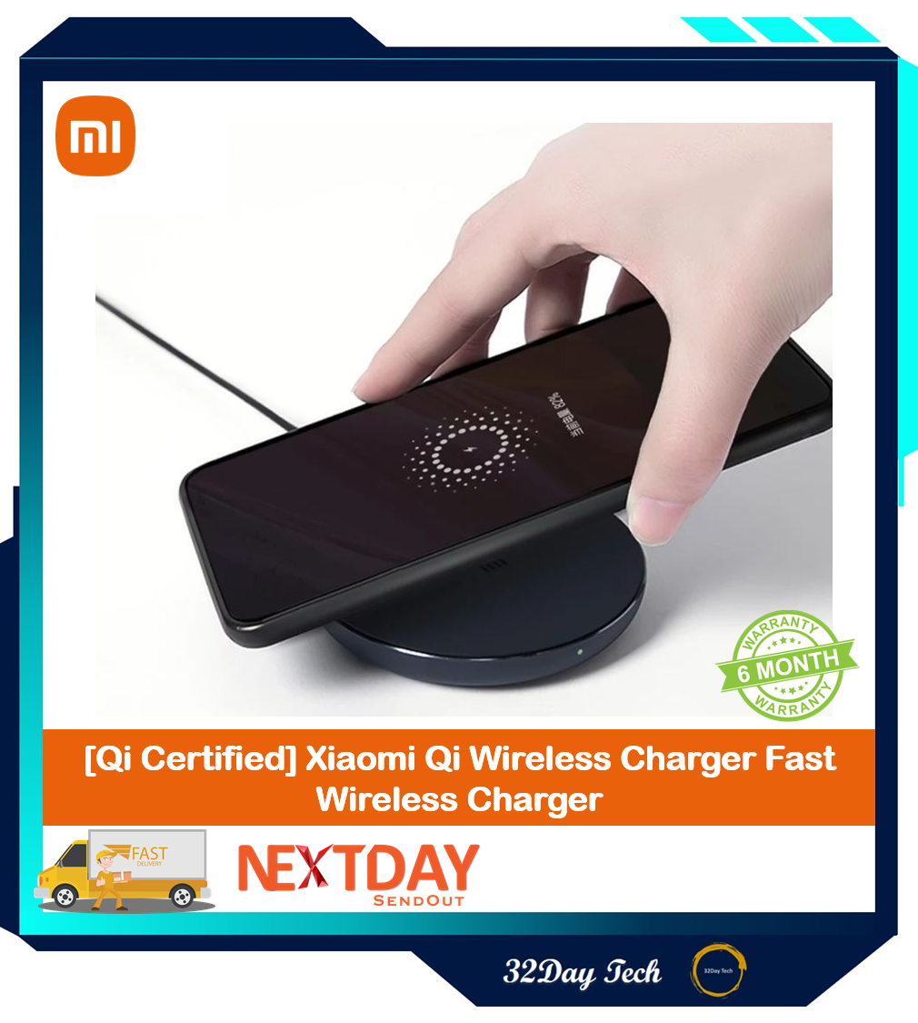 [Qi Certified]  Xiaomi Qi Wireless Charger Fast Wireless Charger